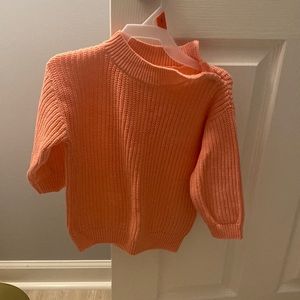 Hm coral knit  sweater
